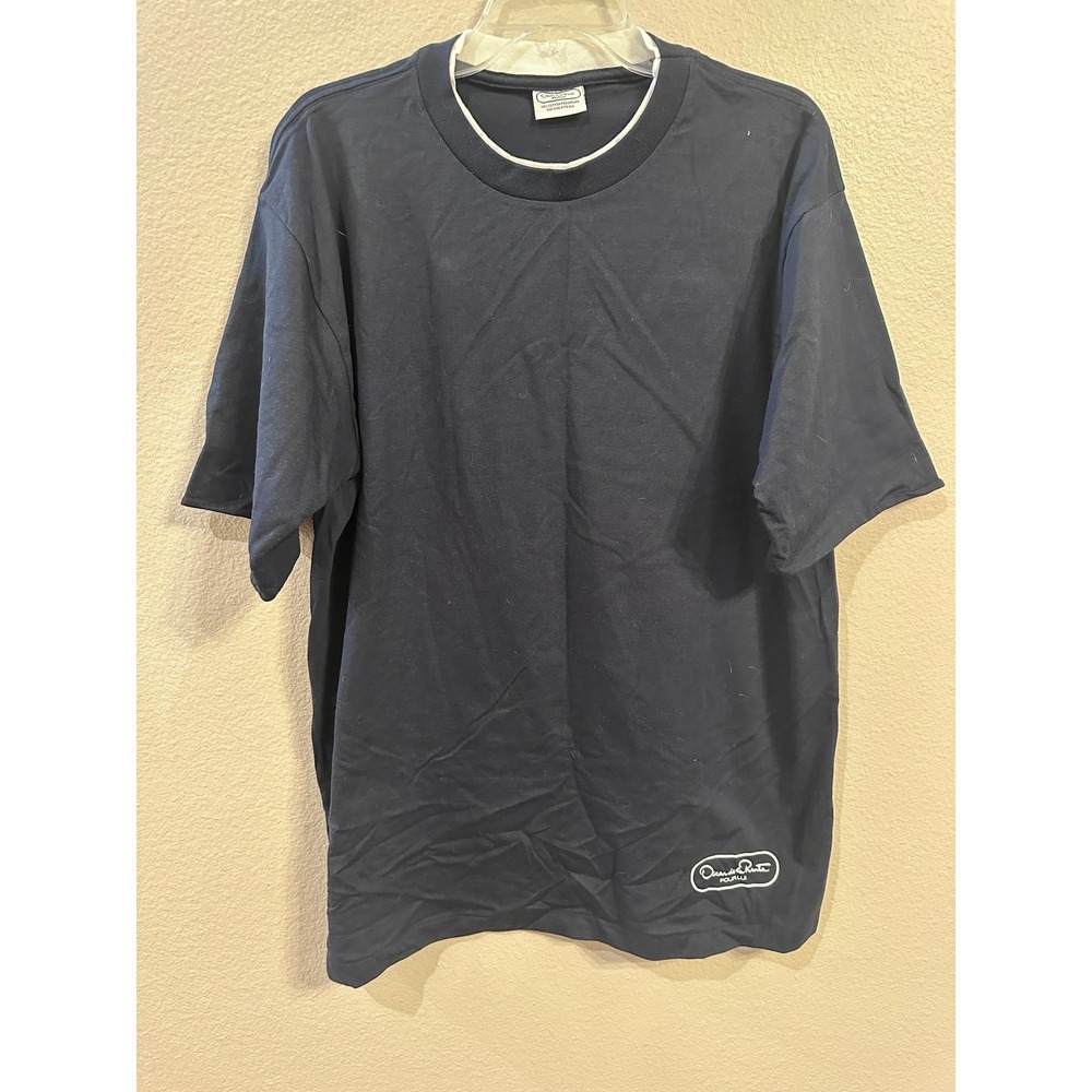 Oscar de la Renta Pour Lui Black T-Shirt One Size Fits All Menswear